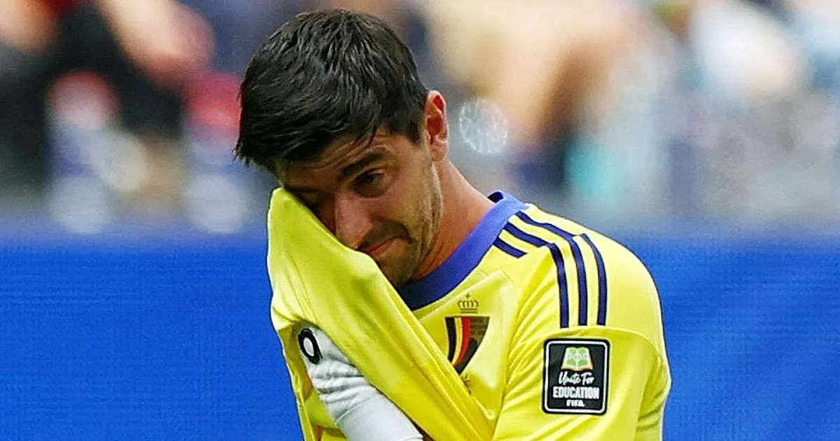 Rudi Garcia faces Belgian backlash for taking Courtois off in World Cup loss to Spain