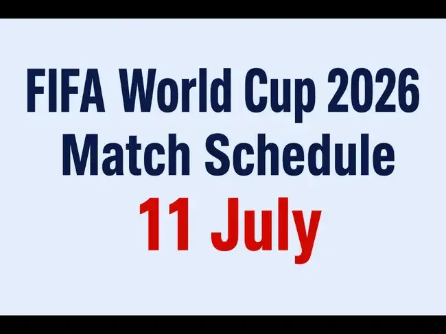 FIFA World Cup 2026 today match schedule (11 July): Matches today, India time, venue and where to watch live